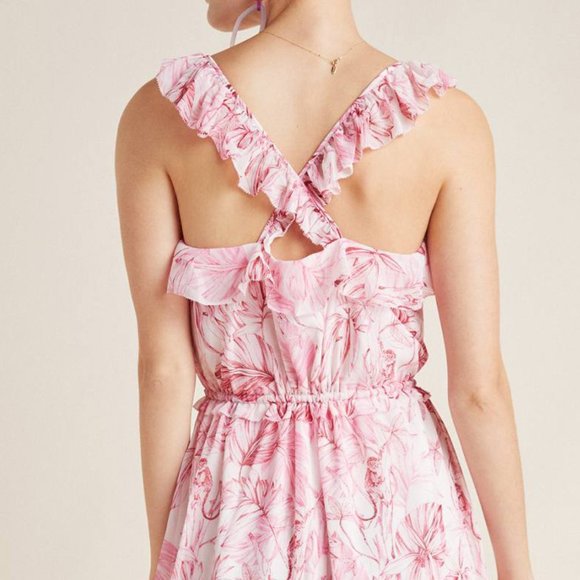 Anthro Gal Meets Glam Cheryl Ruffled Maxi Dress - Picture 6 of 15